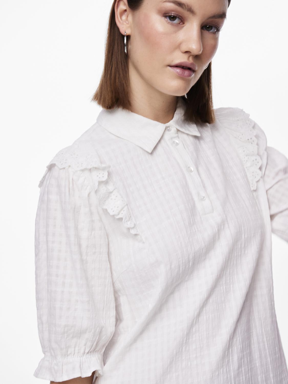 PCAGNETA Dress - Cloud Dancer